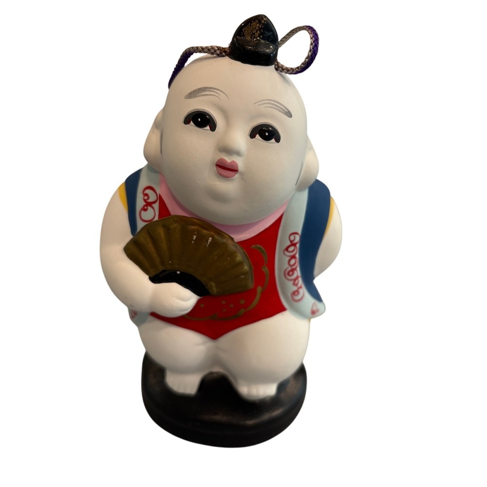 Vintage Made in Japan Traditional Japanese Doll Porcelain Display Figurine Stand